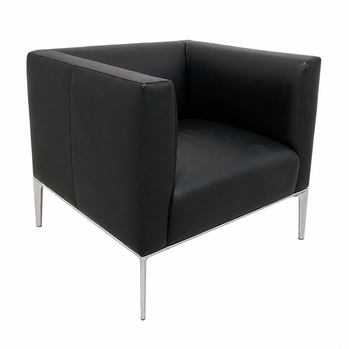 Walter Knoll Jaan Sessel Leder schwarz