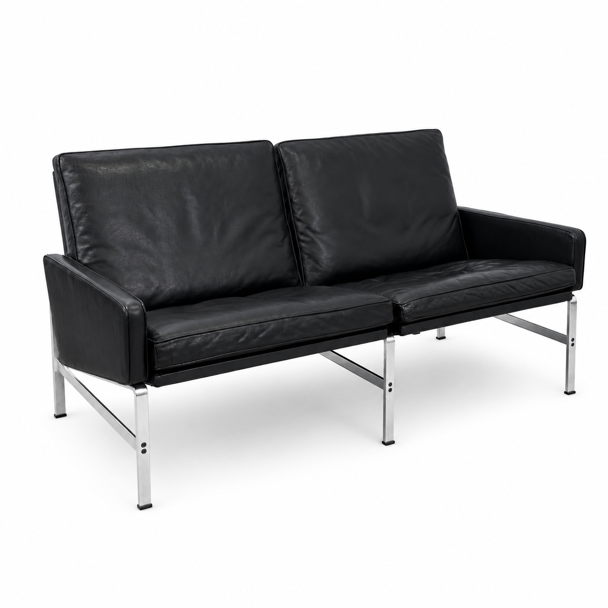 Kill International 2-Sitzer Modell 6720 Leder schwarz