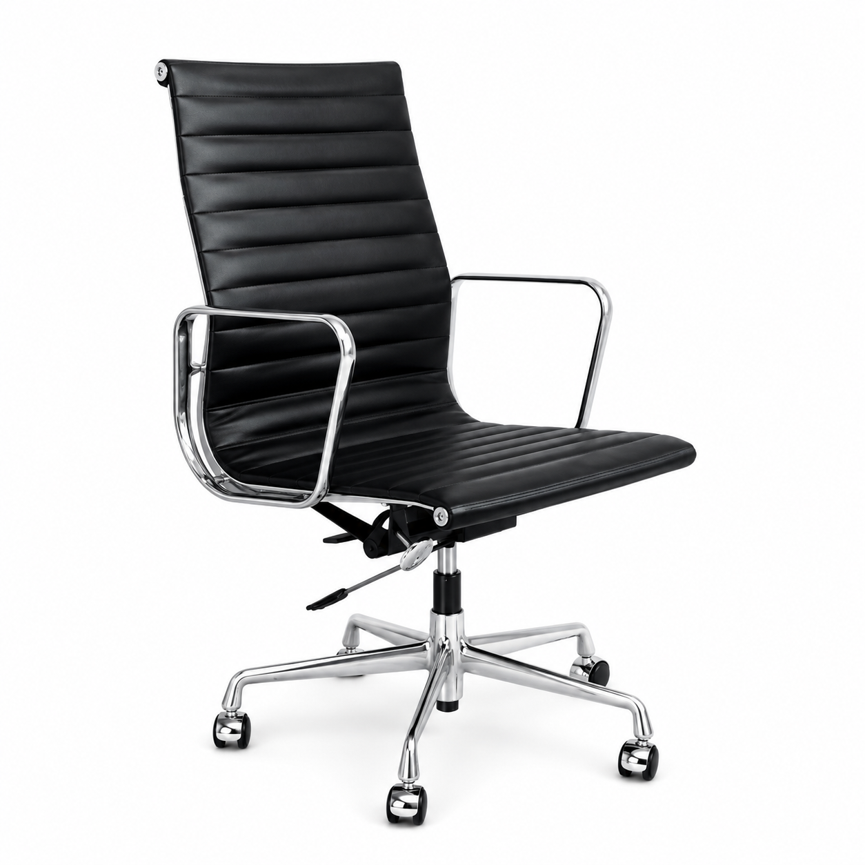 Vitra EA 119 Leder dunkelbraun