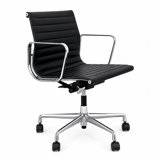 Vitra EA 117 Leder schwarz