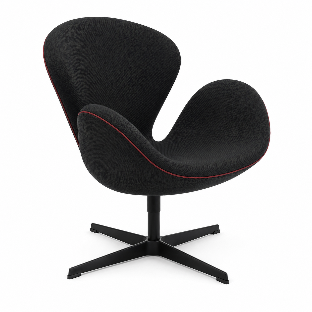 Fritz Hansen Swan Chair dunkelgrün/rot [AKTION -1.000€]