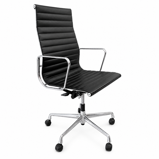 Vitra EA 119 Leder schwarz