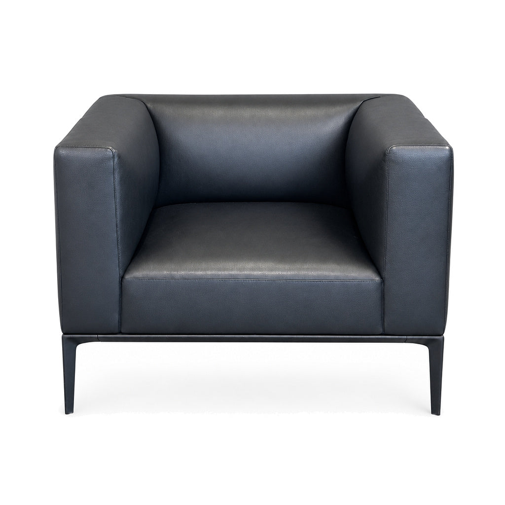 Walter Knoll Jaan Sessel Leder schwarz