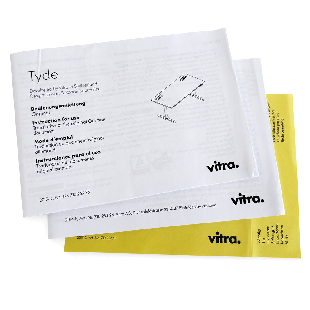 Vitra Tyde EHV Tisch weiß 180x90cm