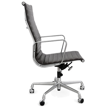 Vitra EA 119 Leder dunkelbraun