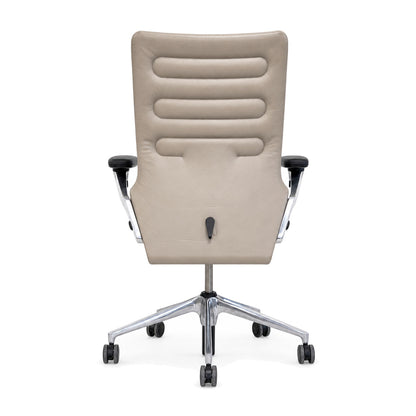 Vitra AC4 Work Bürostuhl Leder beige