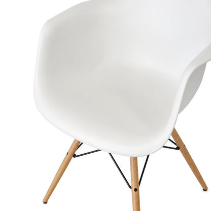 Vitra DAW Eames Plastic Armchair weiß