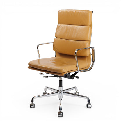 Vitra EA 219 Leder Cognac