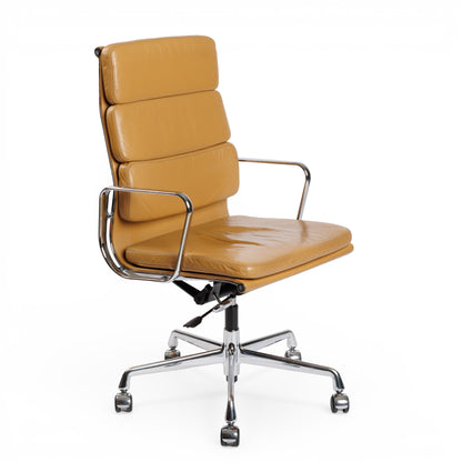 Vitra EA 219 Leder Cognac