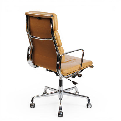 Vitra EA 219 Leder Cognac
