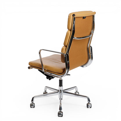 Vitra EA 219 Leder Cognac