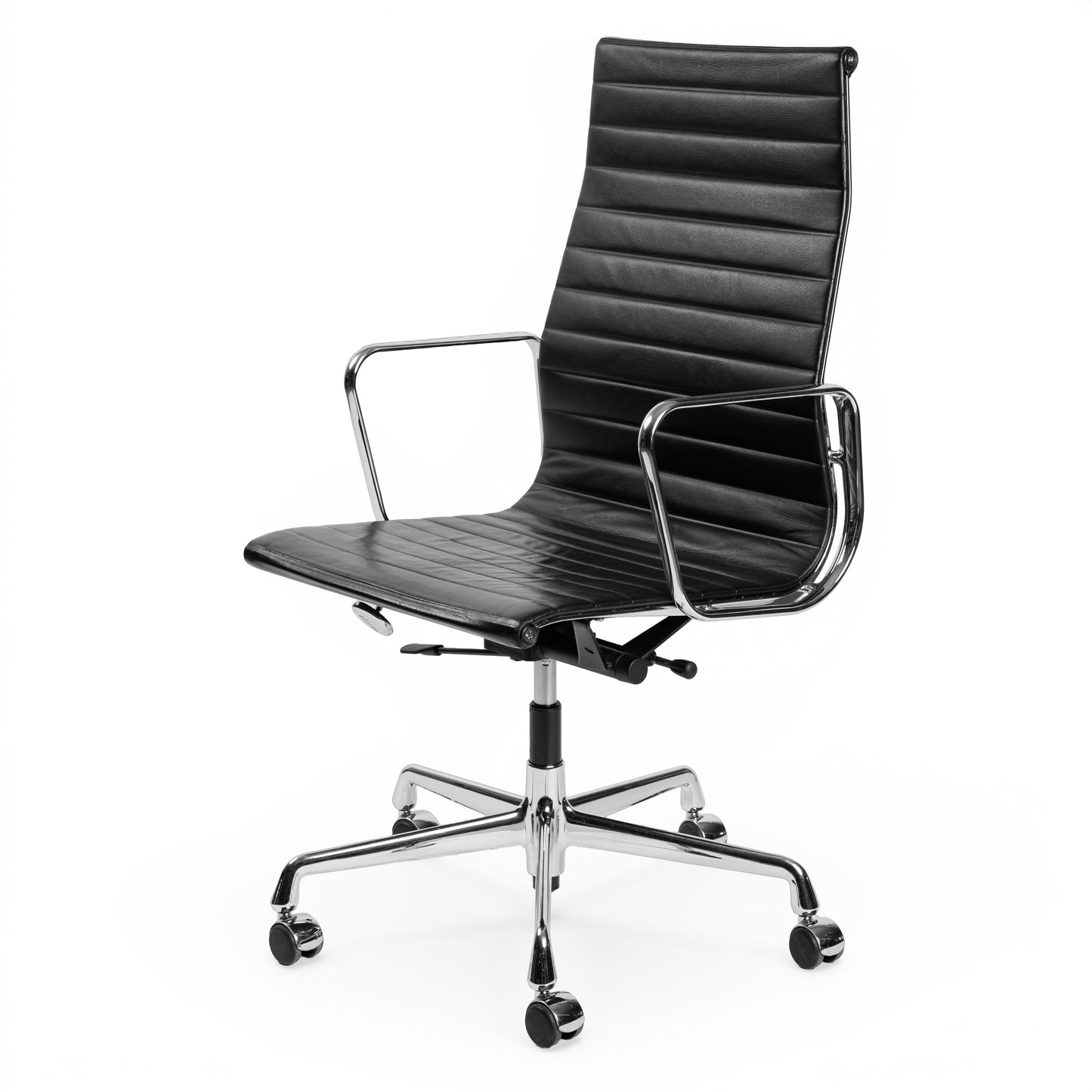 Vitra EA 119 Leder schwarz