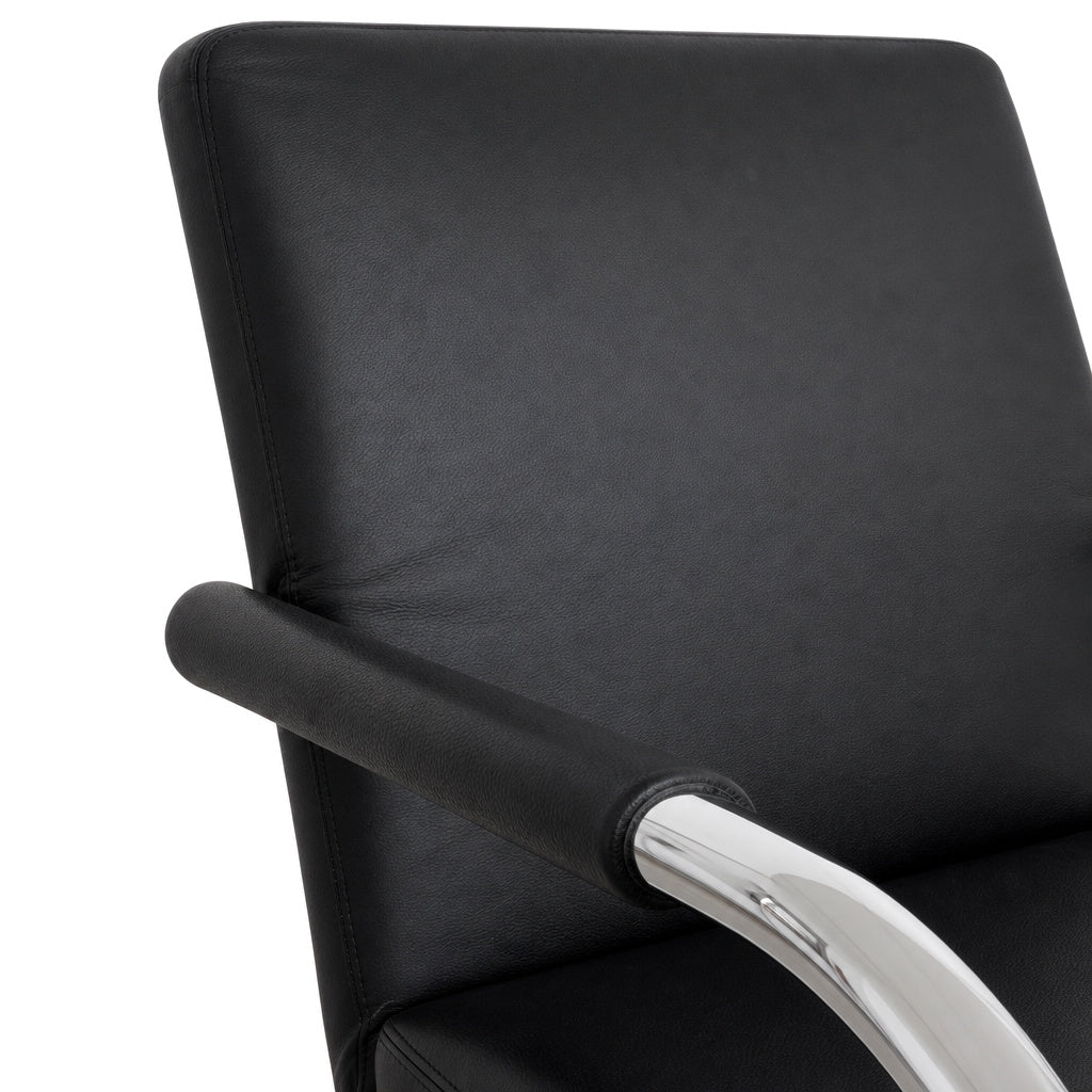 Vitra Visa Lounge Leder schwarz