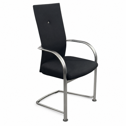 Fritz Hansen Spin Freischwinger schwarz chrom
