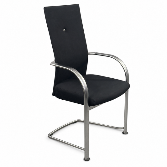 Fritz Hansen Spin Freischwinger schwarz chrom