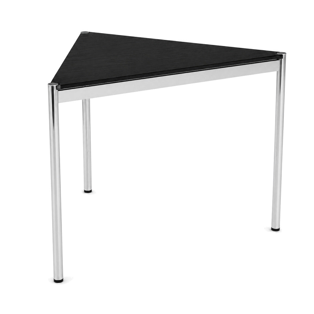 USM Haller Tisch Dreieck 100cm Eiche schwarz