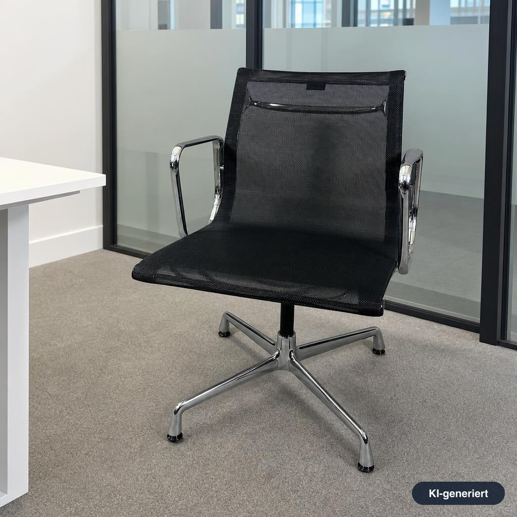 Vitra EA 108 Netz schwarz