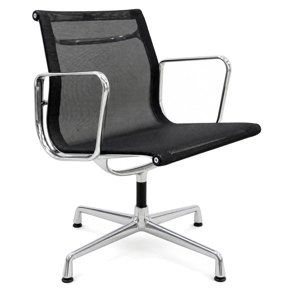 Vitra EA 108 Netz schwarz Alu