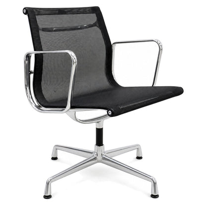 Vitra EA 108 Netz schwarz Alu