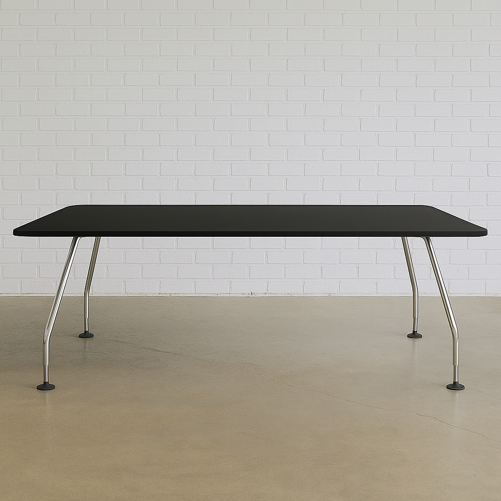 Konferenztisch Vitra Gestell + neue Platte 270x120cm
