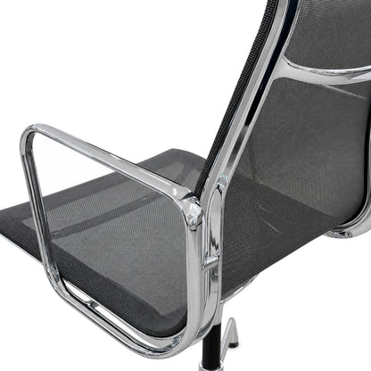 Vitra EA 112 Netz anthrazit Chrom