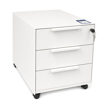 Vitra MBE Rollcontainer 3 Schubladen weiß