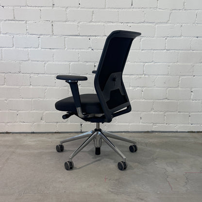 Vitra ID Mesh grau/schwarz