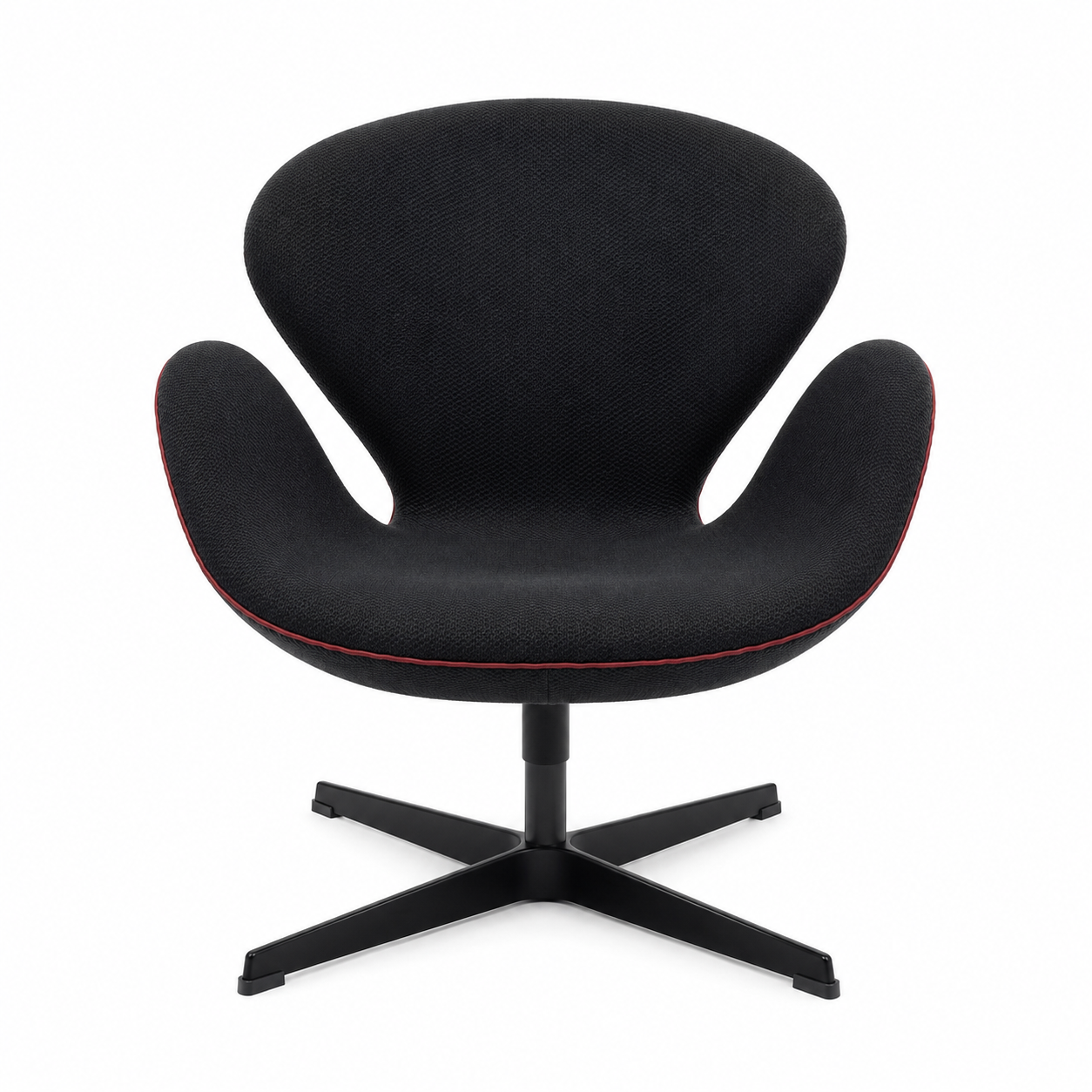 Fritz Hansen Swan Chair dunkelgrün/rot [AKTION -1.000€]