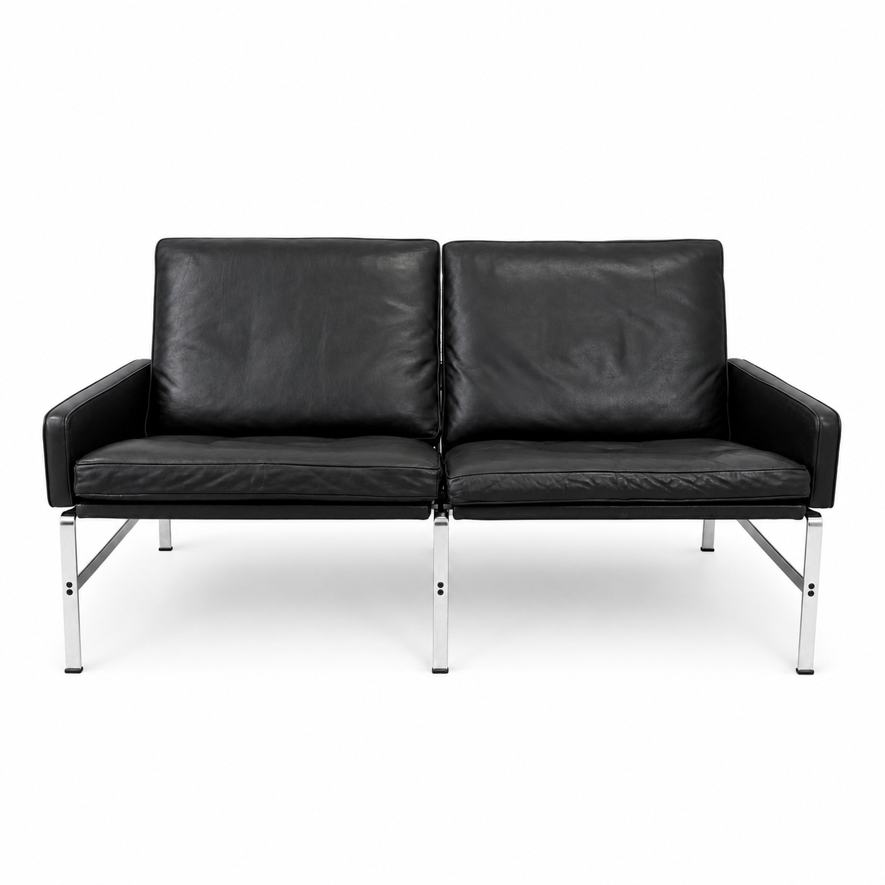 Kill International 2-Sitzer Modell 6720 Leder schwarz