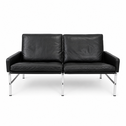 Kill International 2-Sitzer Modell 6720 Leder schwarz