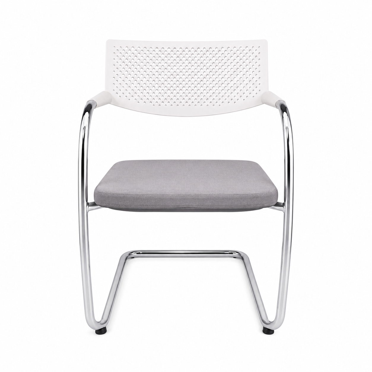 Vitra Visavis 2 grau/weiß