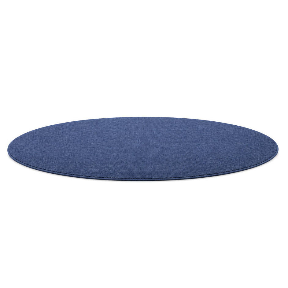 Teppich Object Carpet RugX capri-blau rund