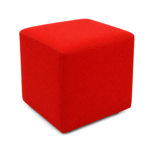 Svoboda Cube Sitzhocker Stoff 45x45x45cm Rot