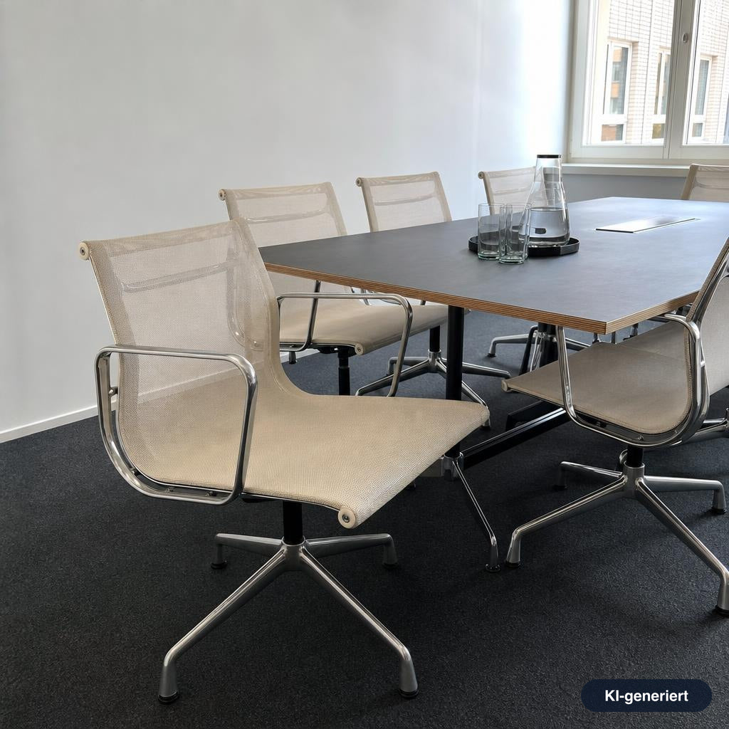 Vitra EA 108 Netz weiß Alu [B-Ware]