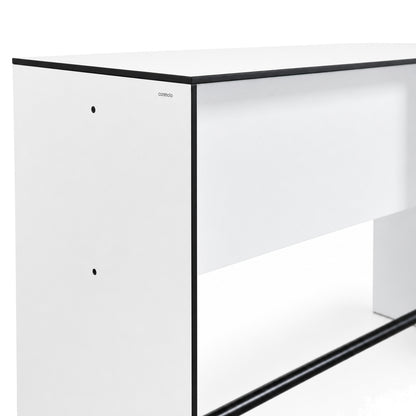 Conmoto Stehtisch RIVA Bar HPL weiß