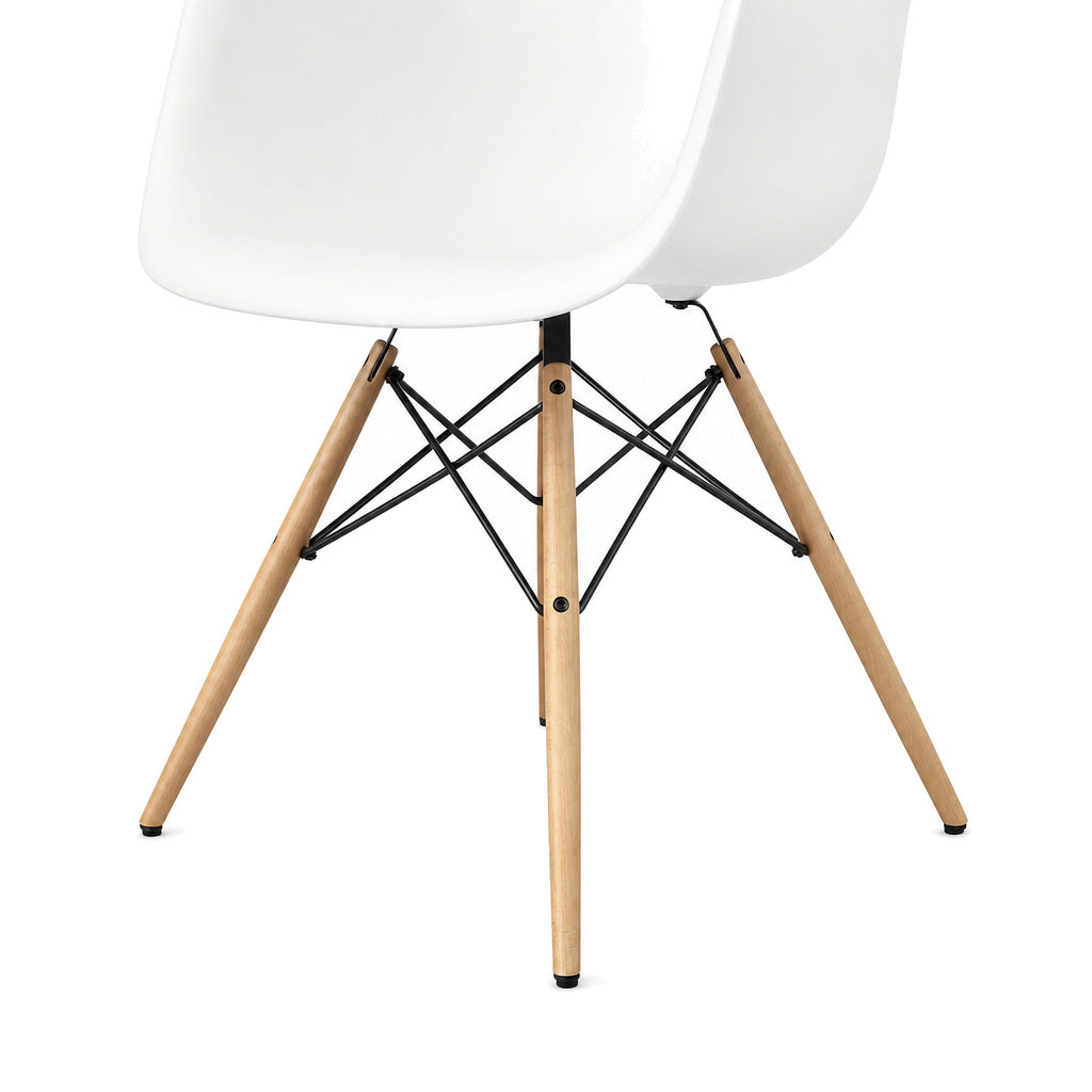 Vitra DAW Eames Plastic Armchair weiß
