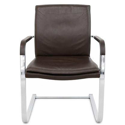 SITAG Freischwinger Leder braun