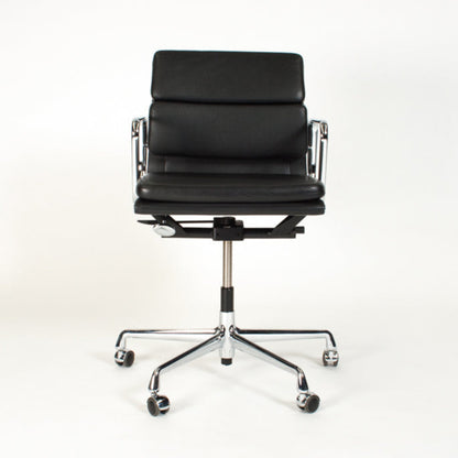 Vitra EA 217 beidseitig Leder schwarz