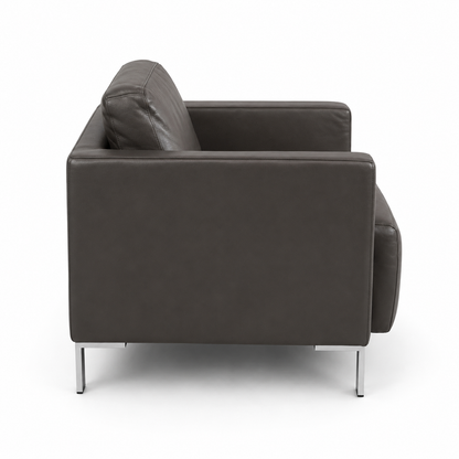 Walter Knoll Ledersessel Foster 500 dunkelbraun [AKTION -500€]