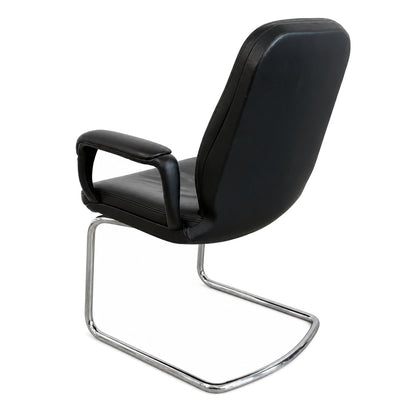 SITAG Freischwinger Leder schwarz