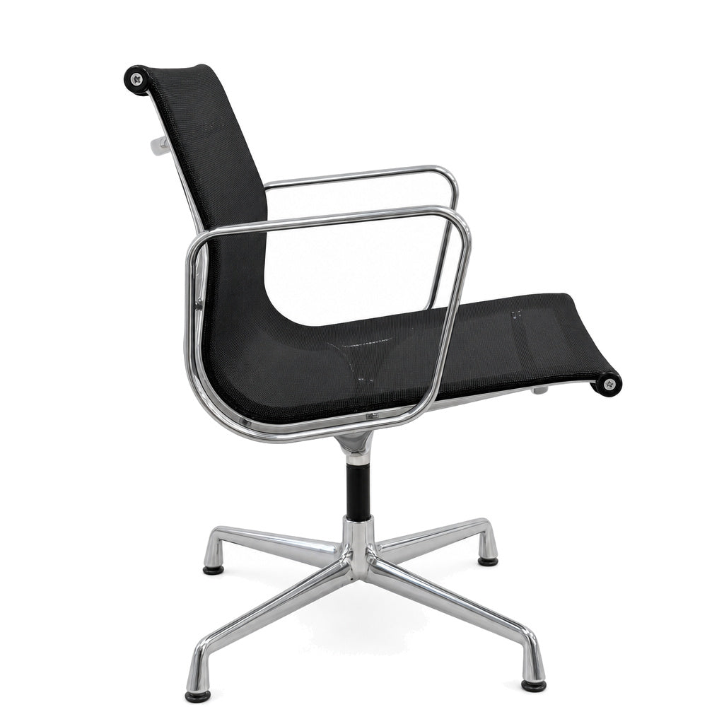 Vitra EA 108 Netz schwarz Alu