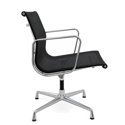 Vitra EA 108 Netz schwarz Alu