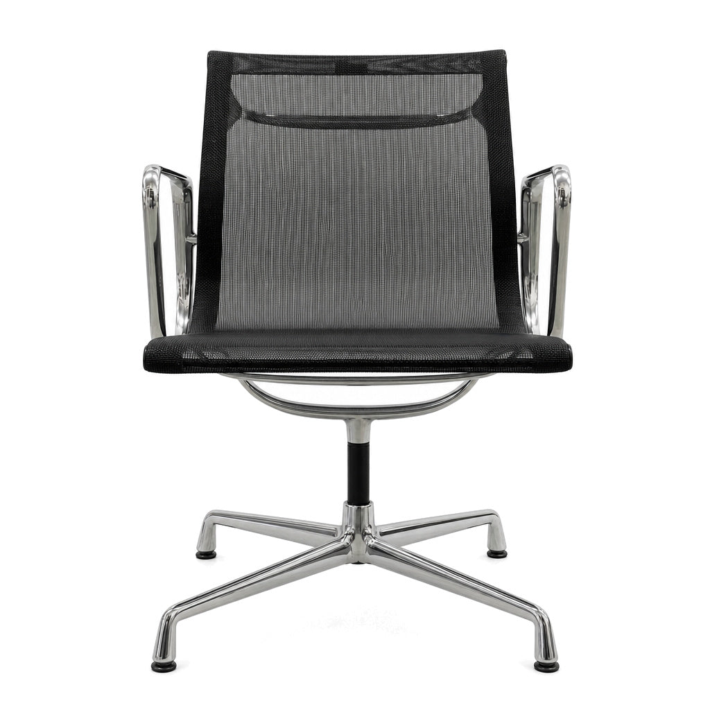 Vitra EA 108 Netz schwarz Alu