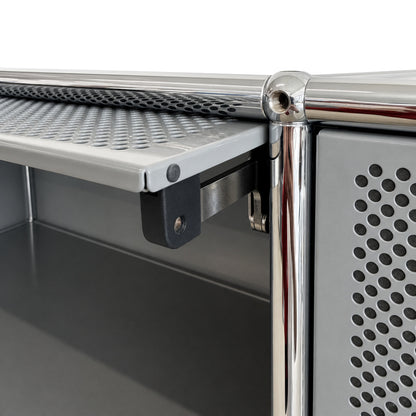 USM Haller Highboard 2x3 anthrazit