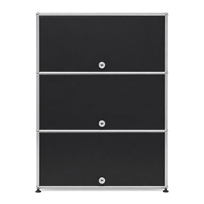 USM Haller Highboard 1x3 Schwarz