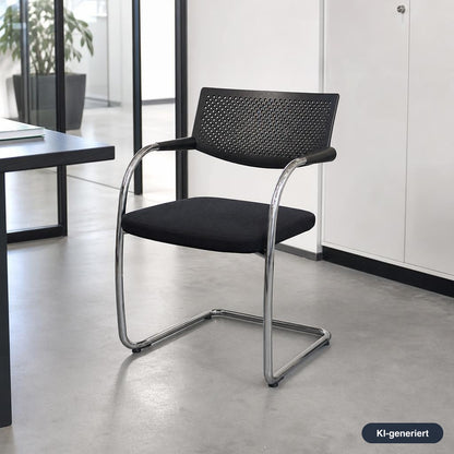 Vitra Visavis 2 schwarz