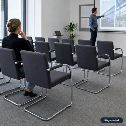 Vitra VisaSoft Besucherstuhl stapelbar