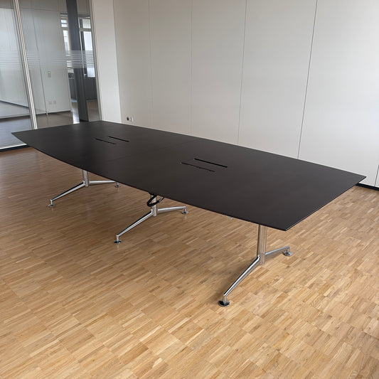 Brunner Fina Conference Tisch 400x140 Eiche gebeizt