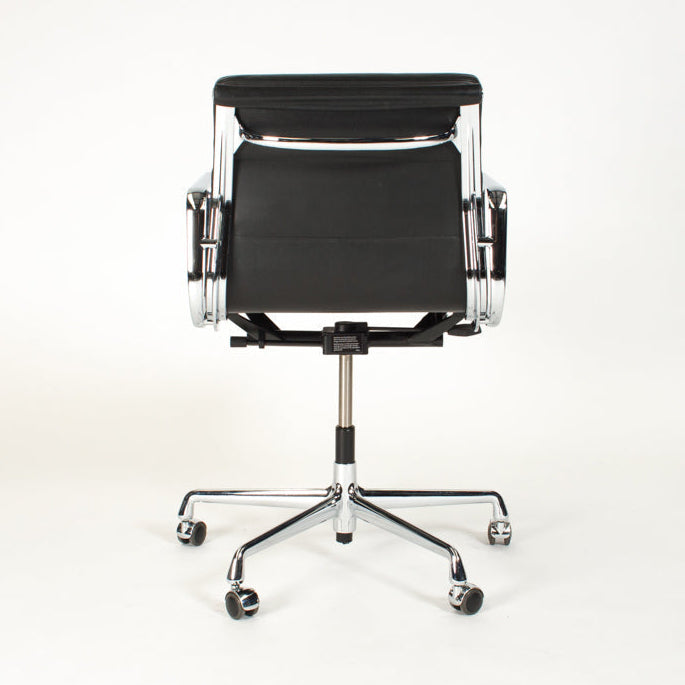 Vitra EA 217 beidseitig Leder schwarz