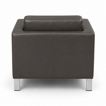 Walter Knoll Ledersessel Foster 500 dunkelbraun [AKTION -500€]